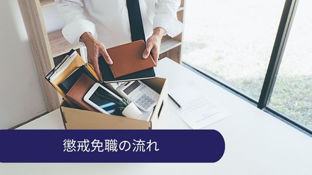 懲戒免職 流れ